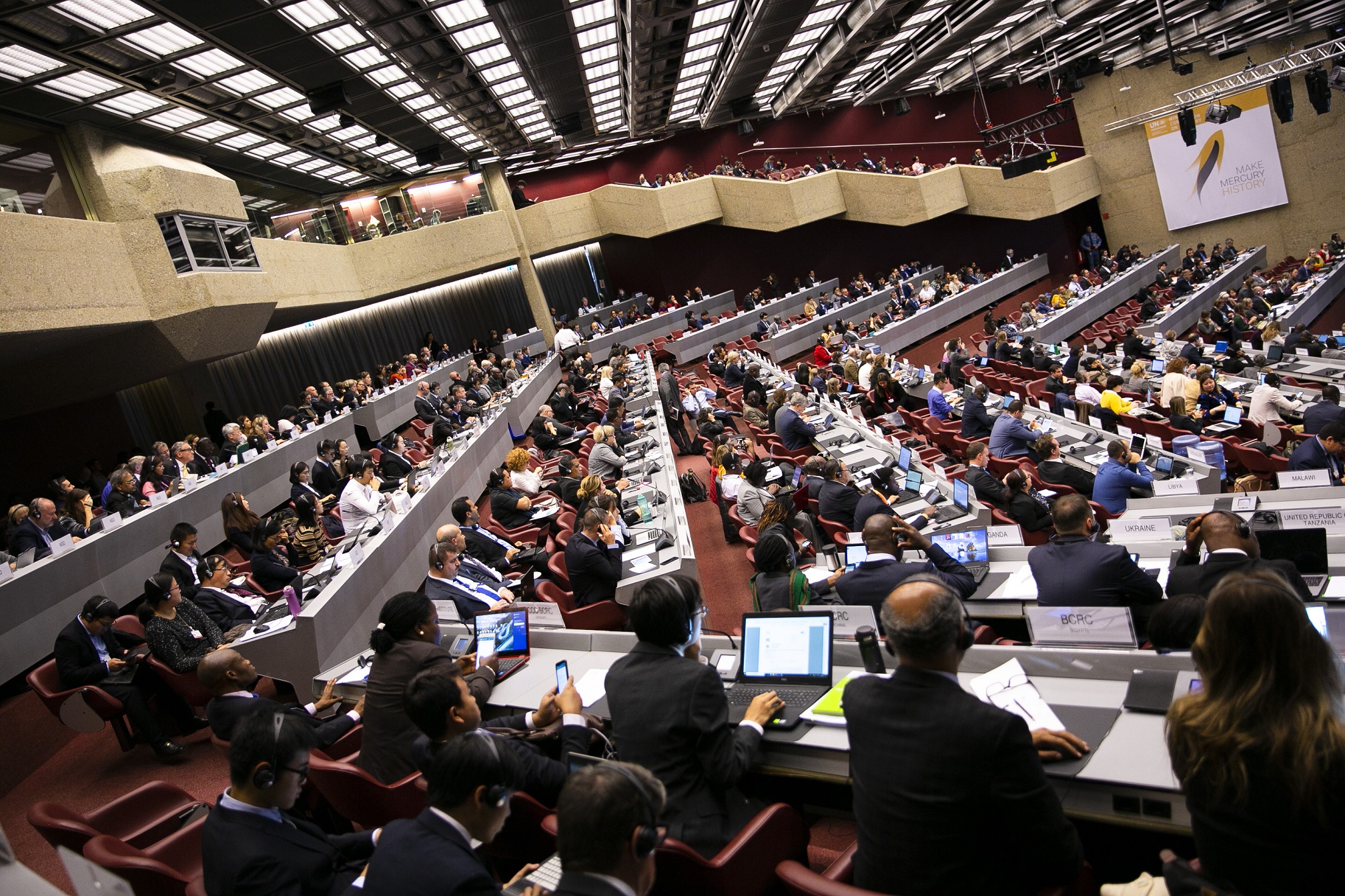 HWE present at the COP2 of the Minamata Convention