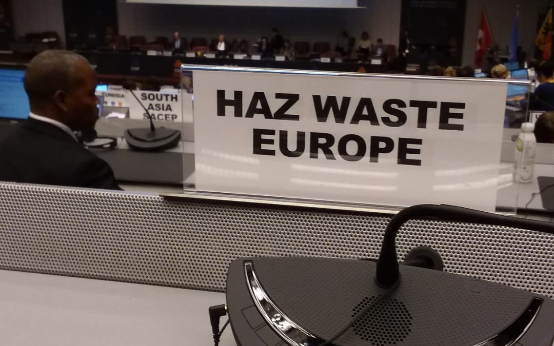 HWE participated in the 2019 Triple COPs in Geneva